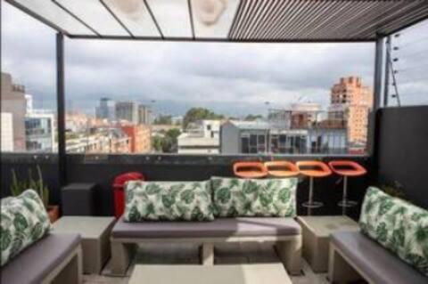 Acogedor Loft En Edificio Inteligente Smartliving #02 *